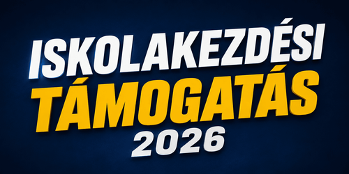 ISKOLAKEZDÉSI TÁMOGATÁS 2026