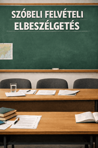 SZÓBELI FELVÉTELI ELBESZÉLGETÉS